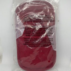 Vera Bradley Double Eye Glass Case in Microfiber Tango Red